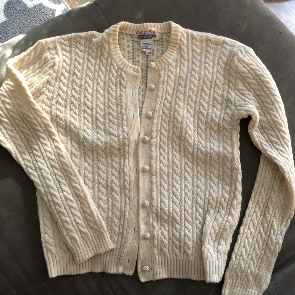 Vintage Wool Cardigan - Picture 5 of 7